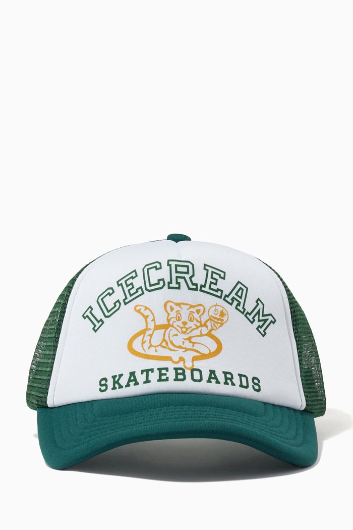 

IC Cubs Trucker Hat in Mesh, Green