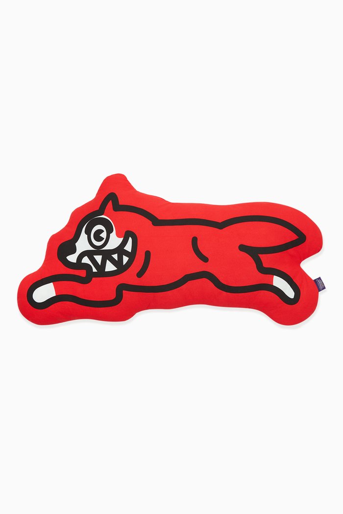 

Double-sided Running Dog Cushion, Red