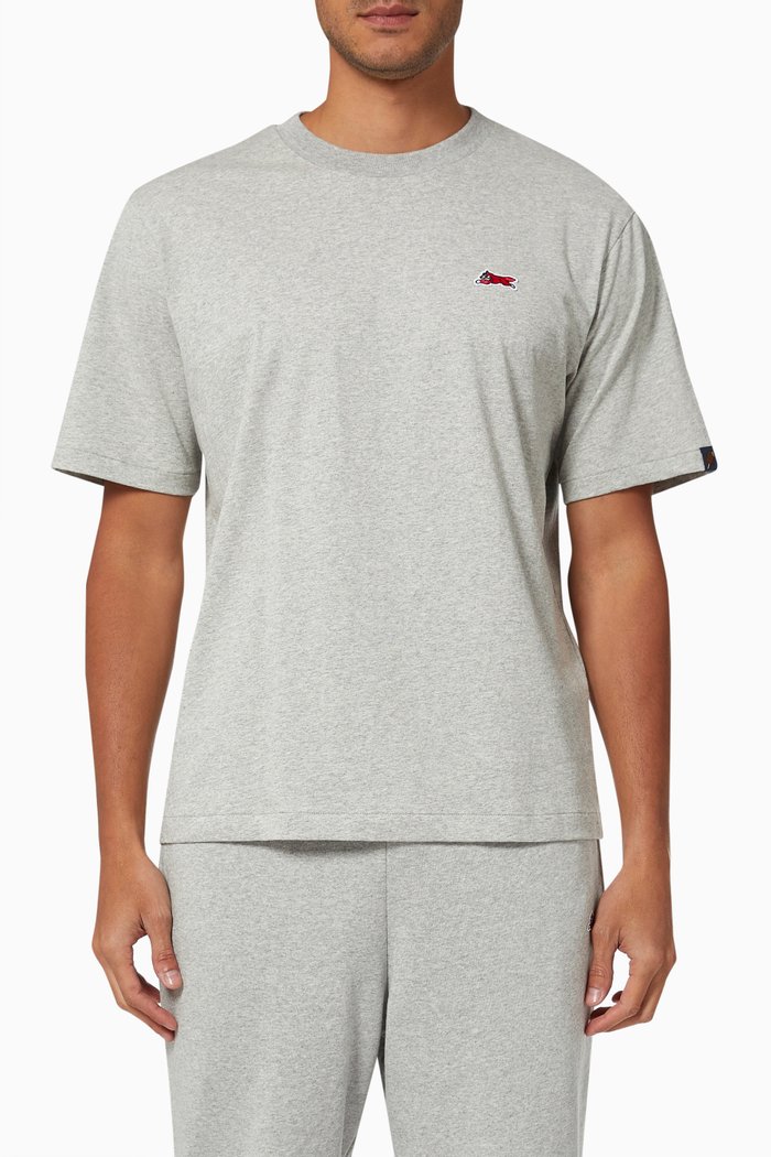 

Small Running Dog T-shirt in Cotton Jersey, Grey