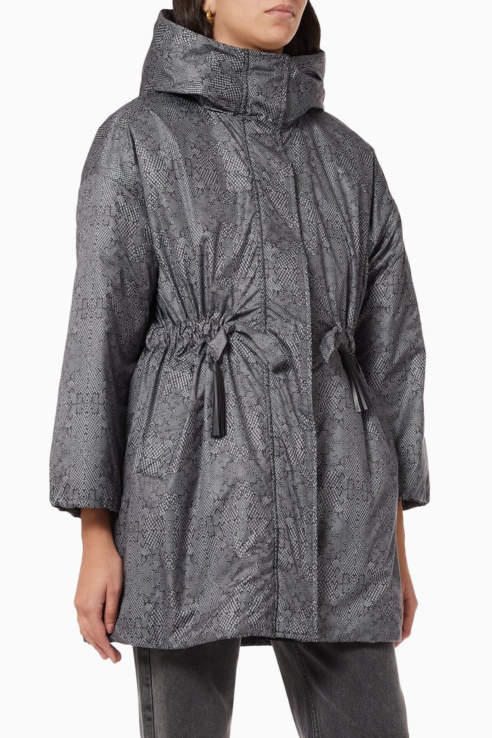 

Boero Reversible Parka in Nylon & Thindown, Grey