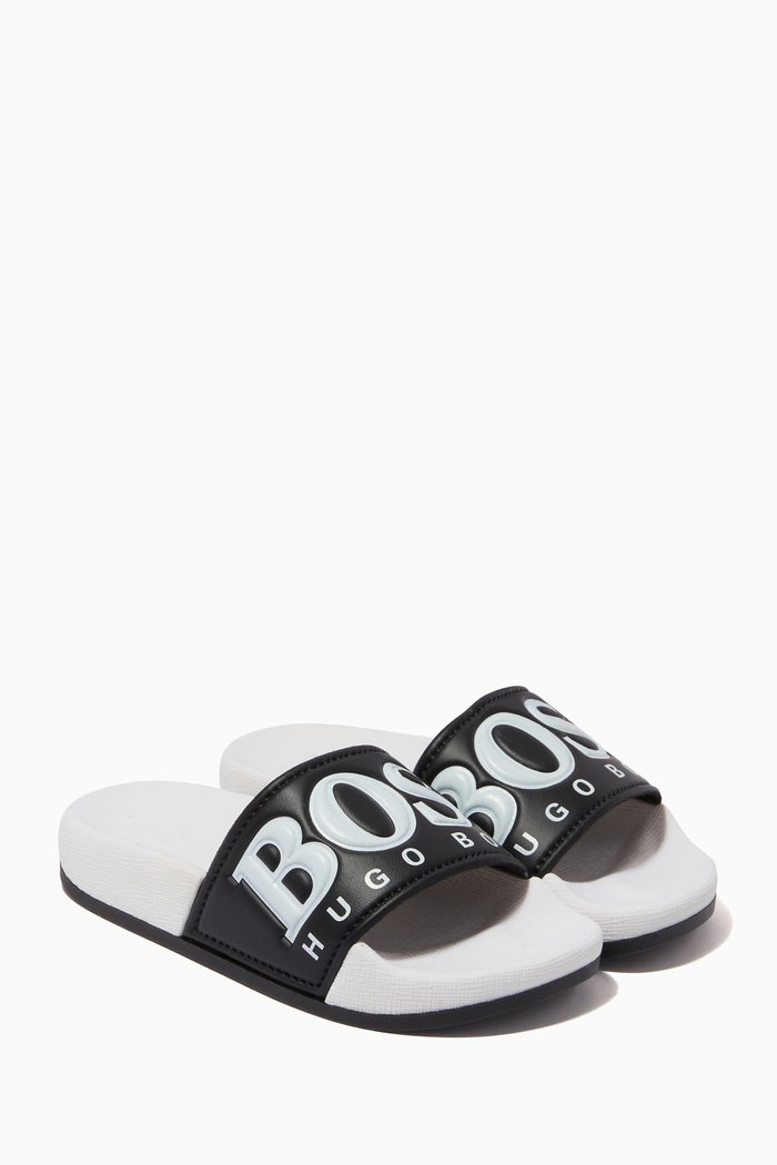 

Logo Print Slides in Rubber, Multicolour