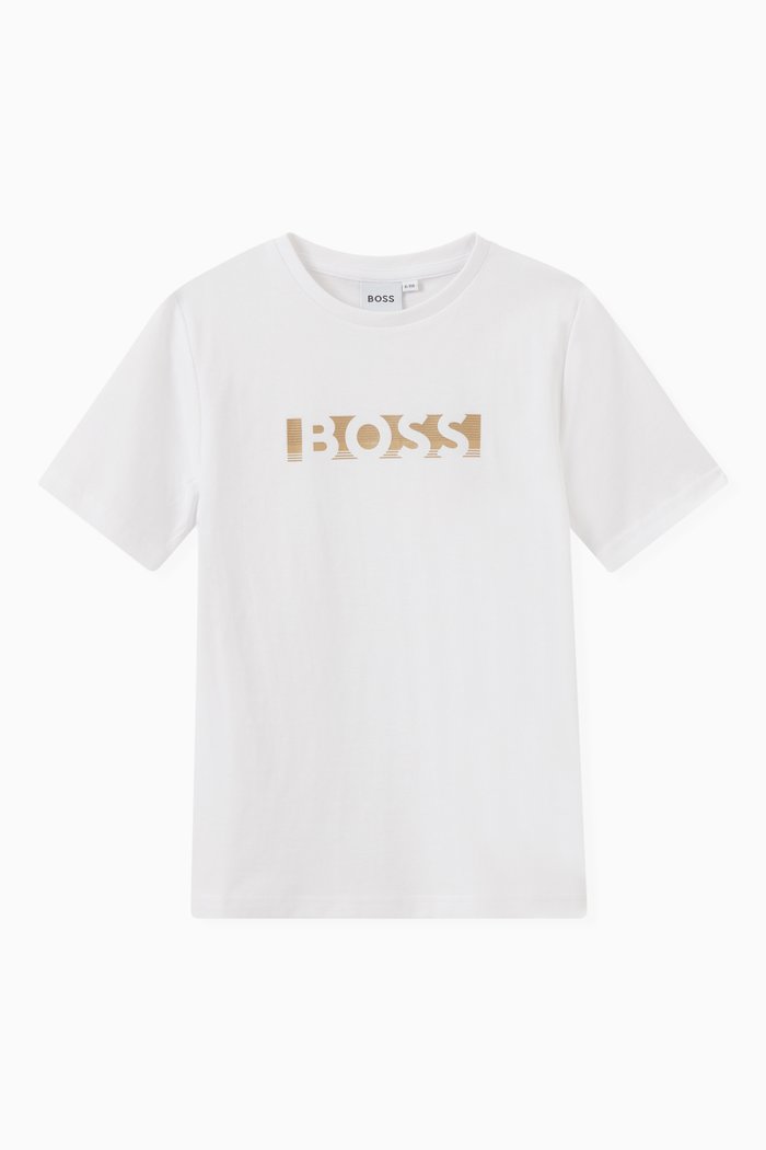 

Logo T-Shirt in Cotton, White