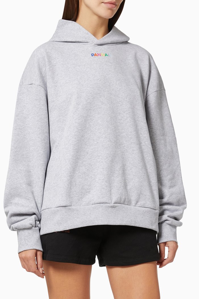 

Lightweight Organic Cotton Hoodie, Grey