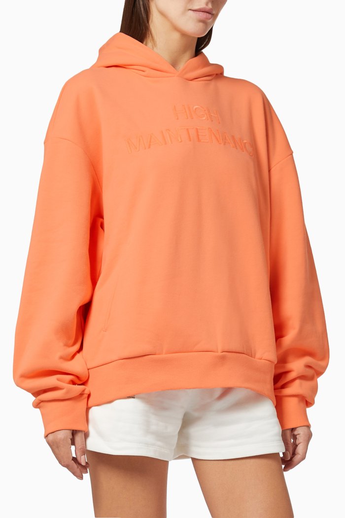 

Lightweight High Maintenance Hoodie, Orange