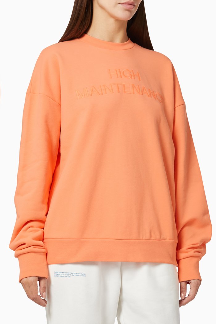 

Lightweight High Maintenance Sweatshirt, Orange