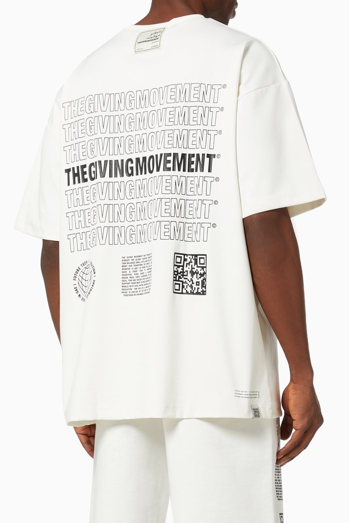 

Softskin100 TGM Street Active Oversized T-shirt, White