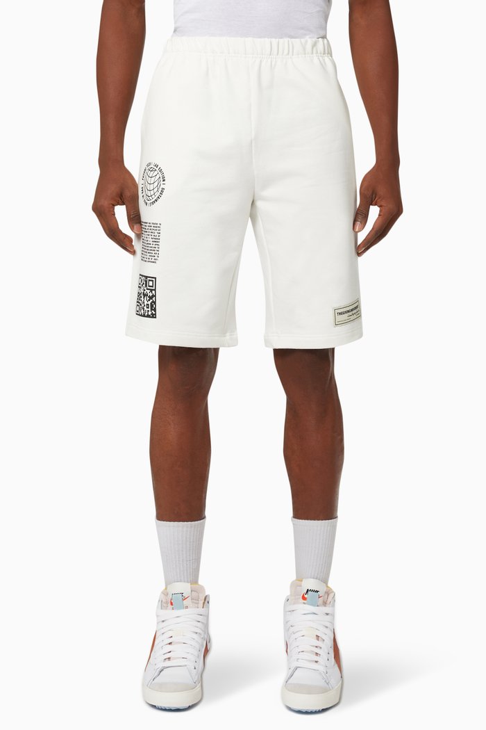 

Classic Lounge Shorts in Organic Cotton, White