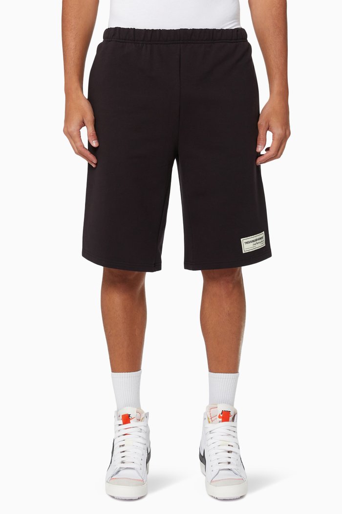 

Classic Lounge Shorts in Organic Cotton, Black