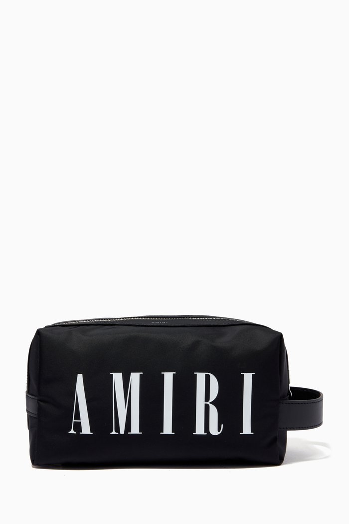 

Logo Dopp Kit in Nylon, Black