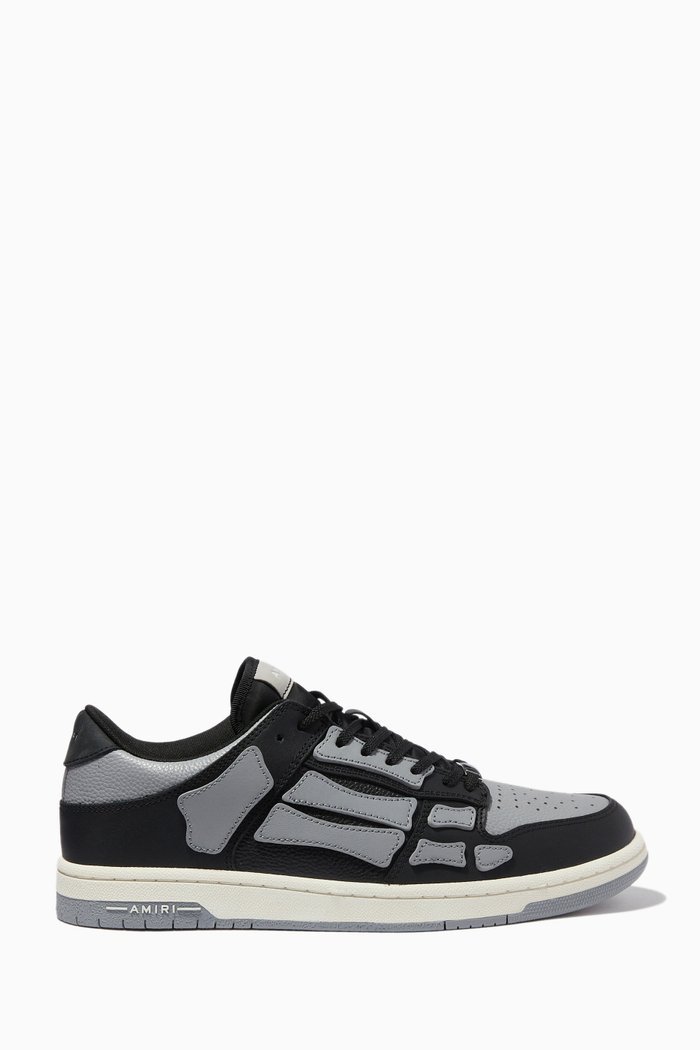 

Skel-Top Low in Leather, Black