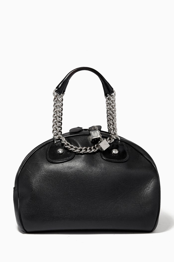 

Gambler Dice Bowling Bag in Leather, Black