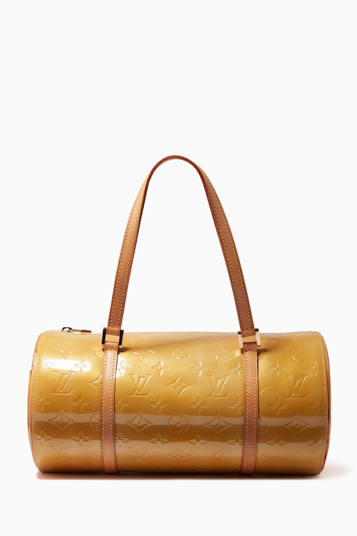 

Papillon Bag in Monogram Vernis, Yellow