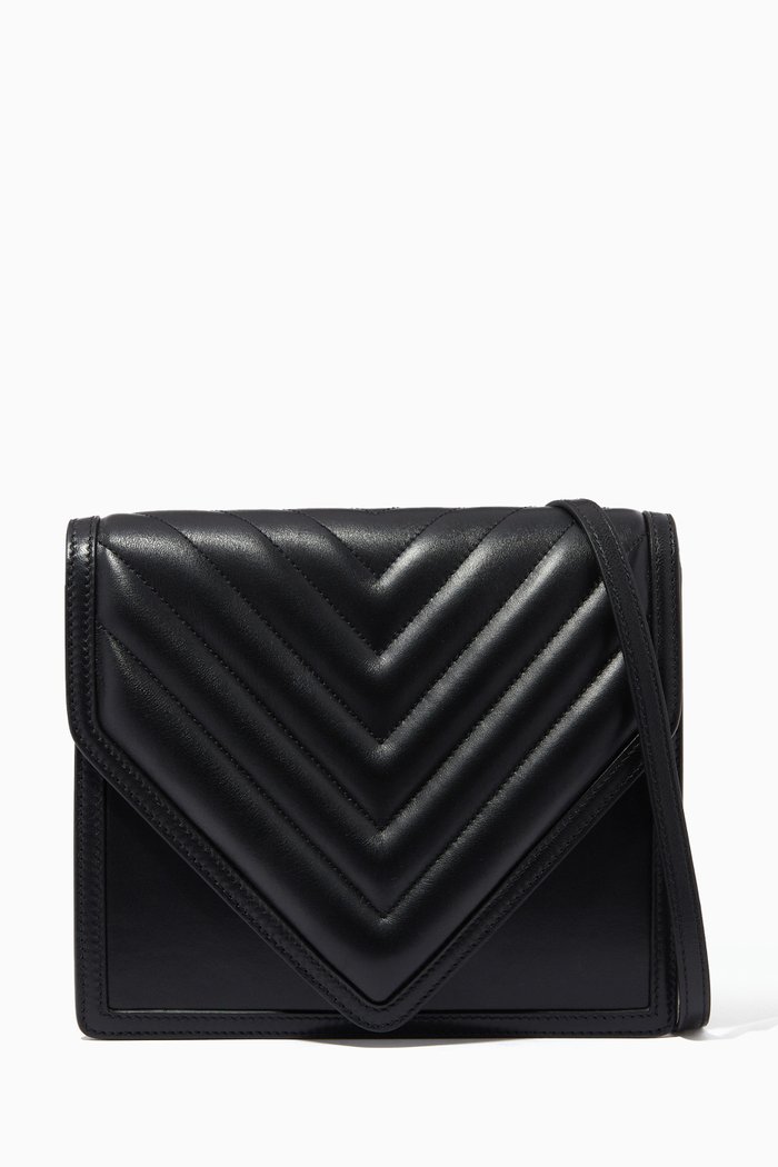 

Alexa Bag in Quilted Nappa Leather, Black
