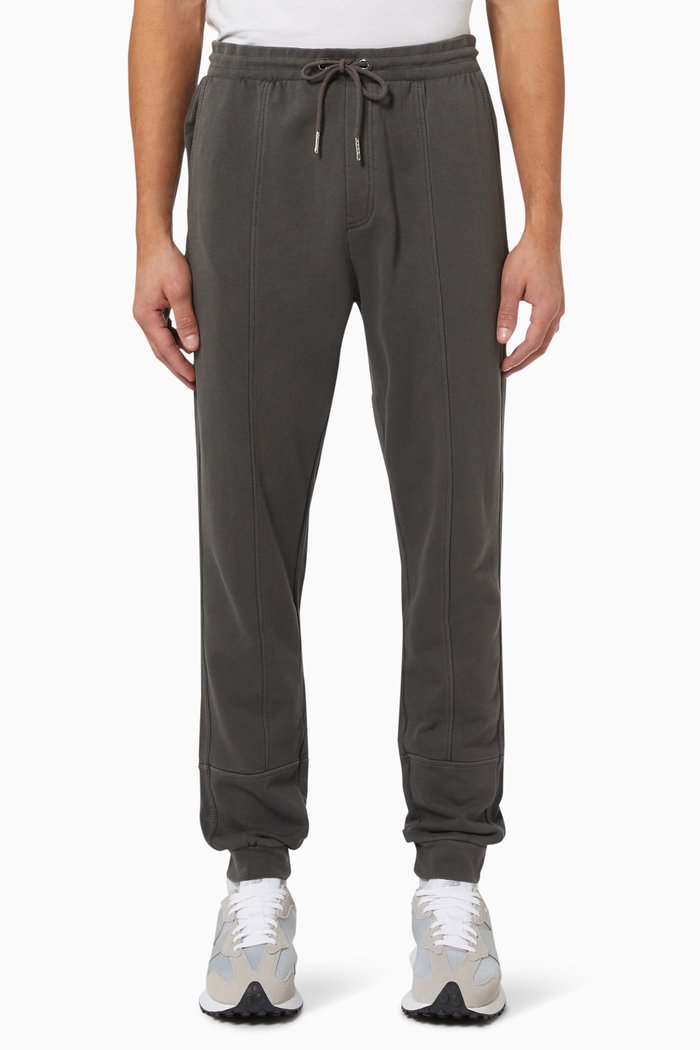

Solid Sweatpants in Cotton, Black
