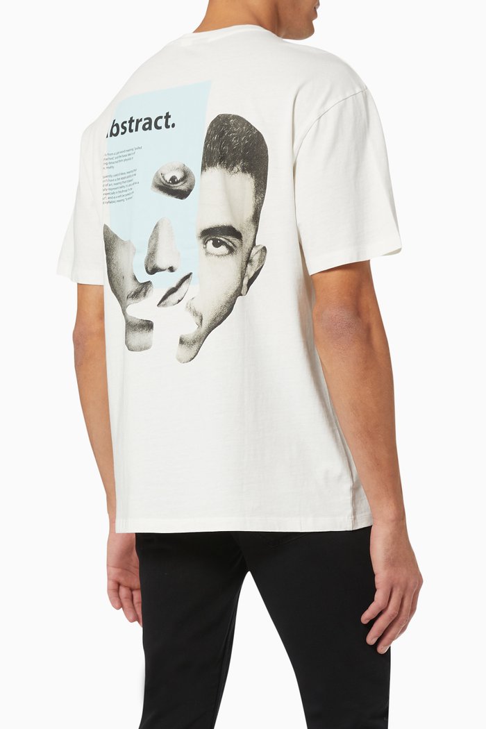 

Crewneck T-shirt in Jersey, White