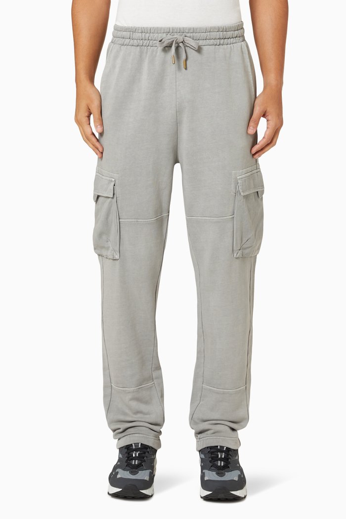 

Cargo Sweatpants in Cotton, Grey
