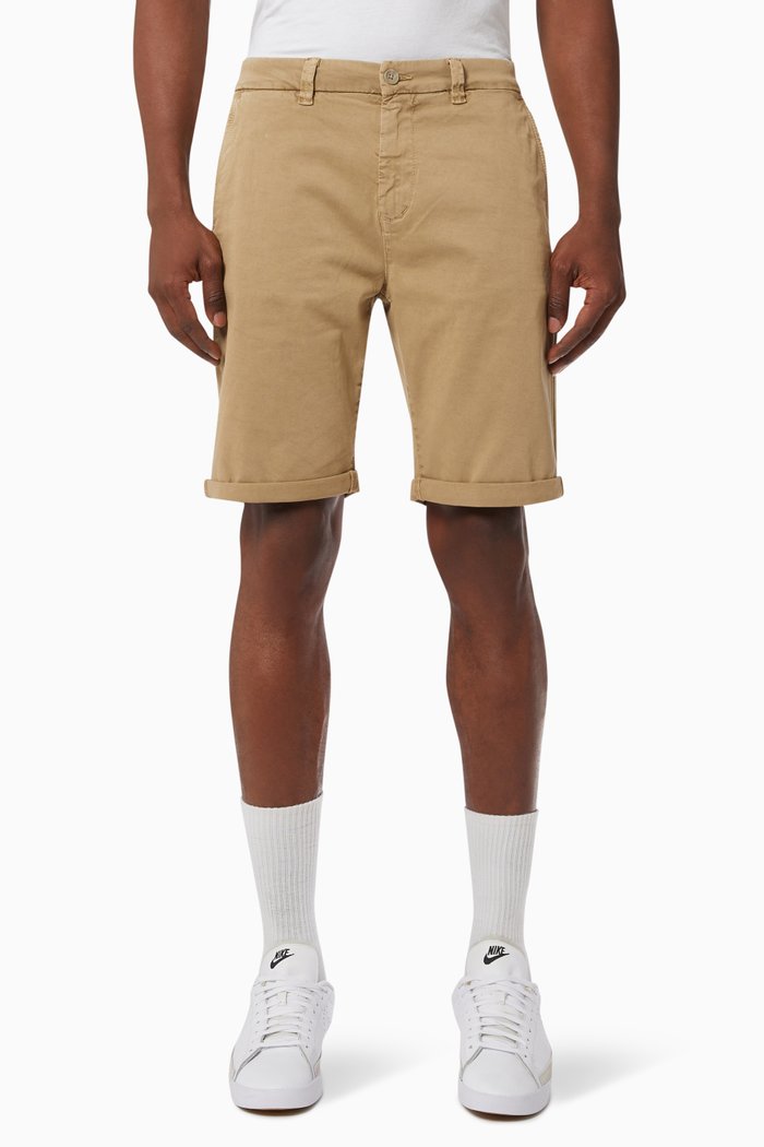 

ONSPeter Overdyed Shorts in Cotton, Neutral