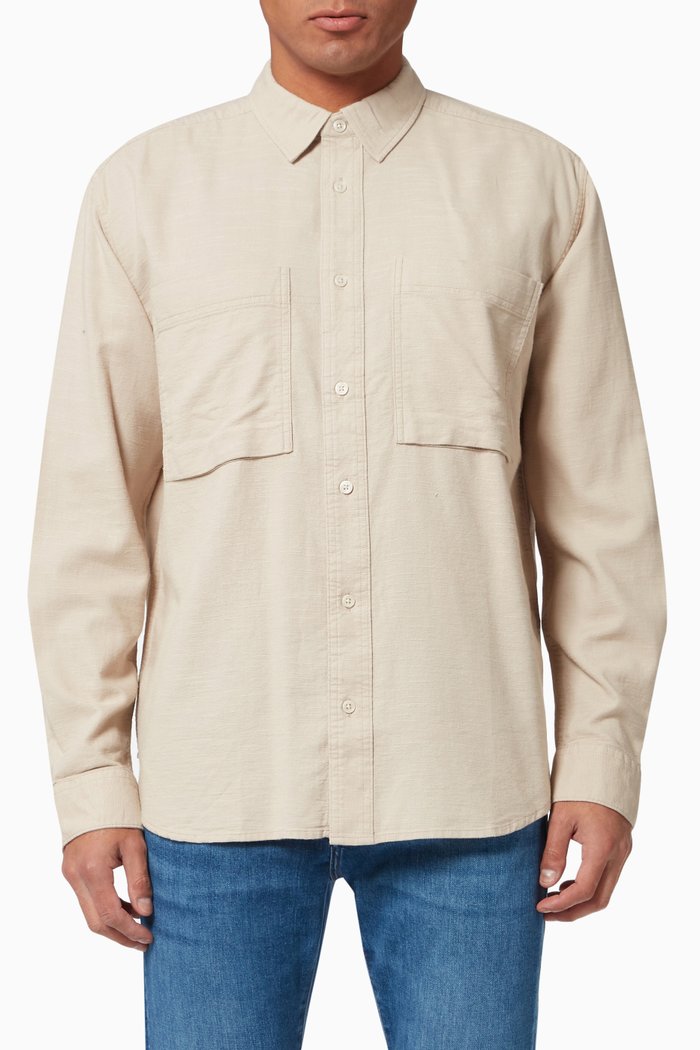 

Onsavery Shirt in Cotton Blend, Grey