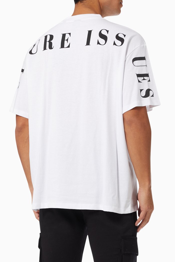 

Oversized T-shirt in Cotton, White