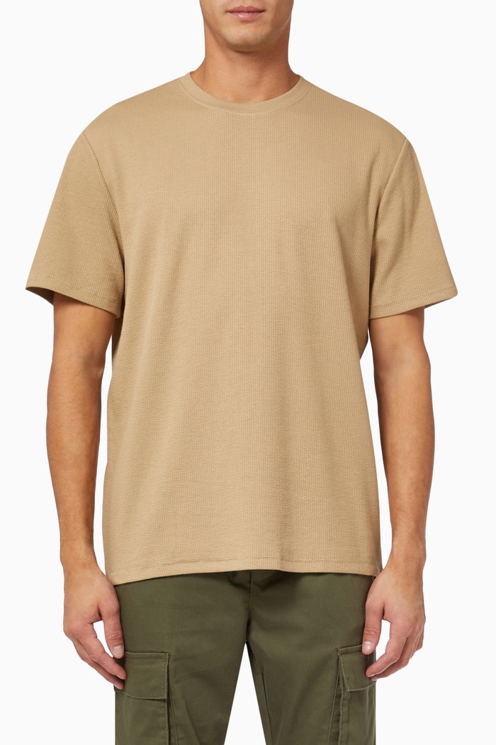 

T-Shirt in Cotton Jersey, Neutral