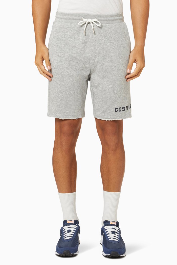 

Shorts in Cotton Blend, Grey