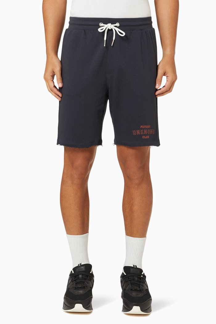 

Shorts in Cotton Blend, Blue