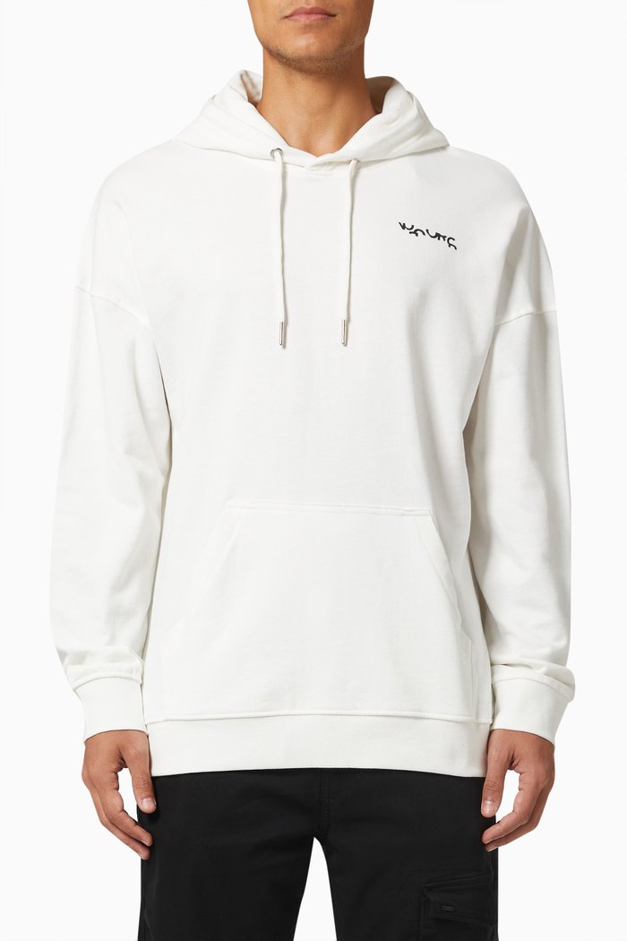 Kirk Sweatshirt in Fleece, White