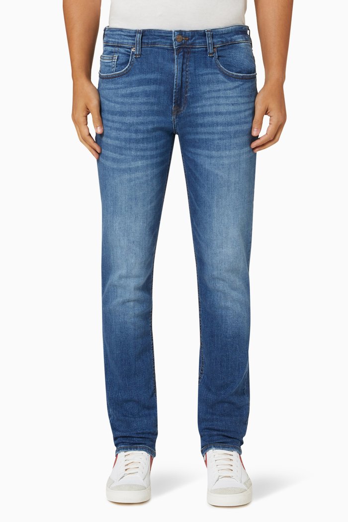

Jeans in Cotton Stretch, Blue