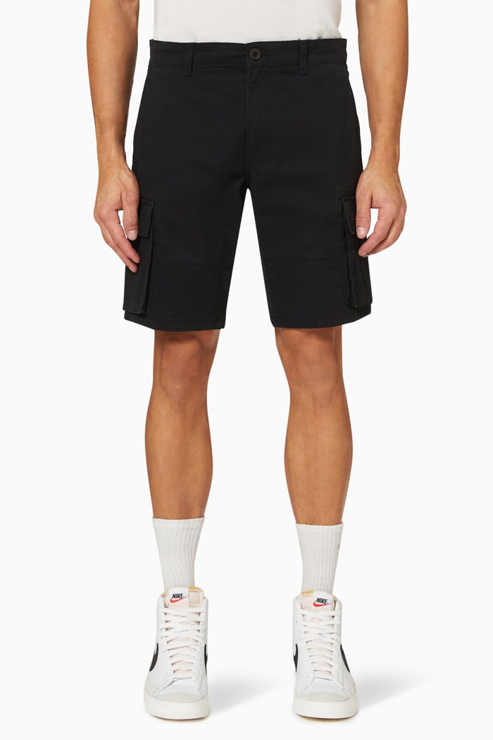 

ONSCam Cargo Shorts in Cotton, Black