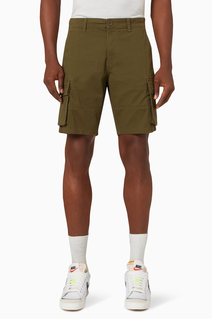 

ONSCam Cargo Shorts in Cotton, Green