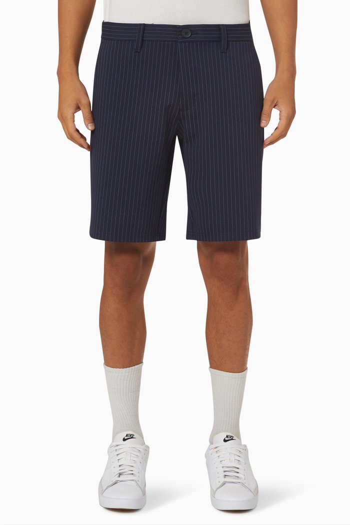 

Shorts in Viscose Blend, Blue