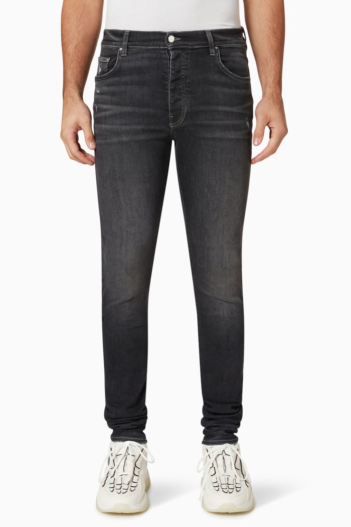 

Stack Jeans in Stretch Denim, Grey