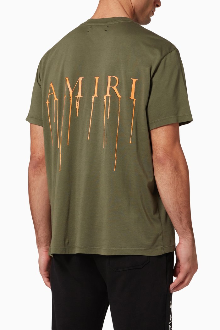 

Spray Paint Logo T-shirt in Cotton, Neutral