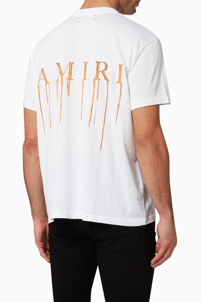

Spray Paint Logo T-shirt in Cotton, White