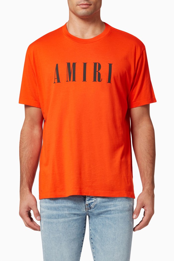 

Core Logo T-shirt in Cotton, Orange