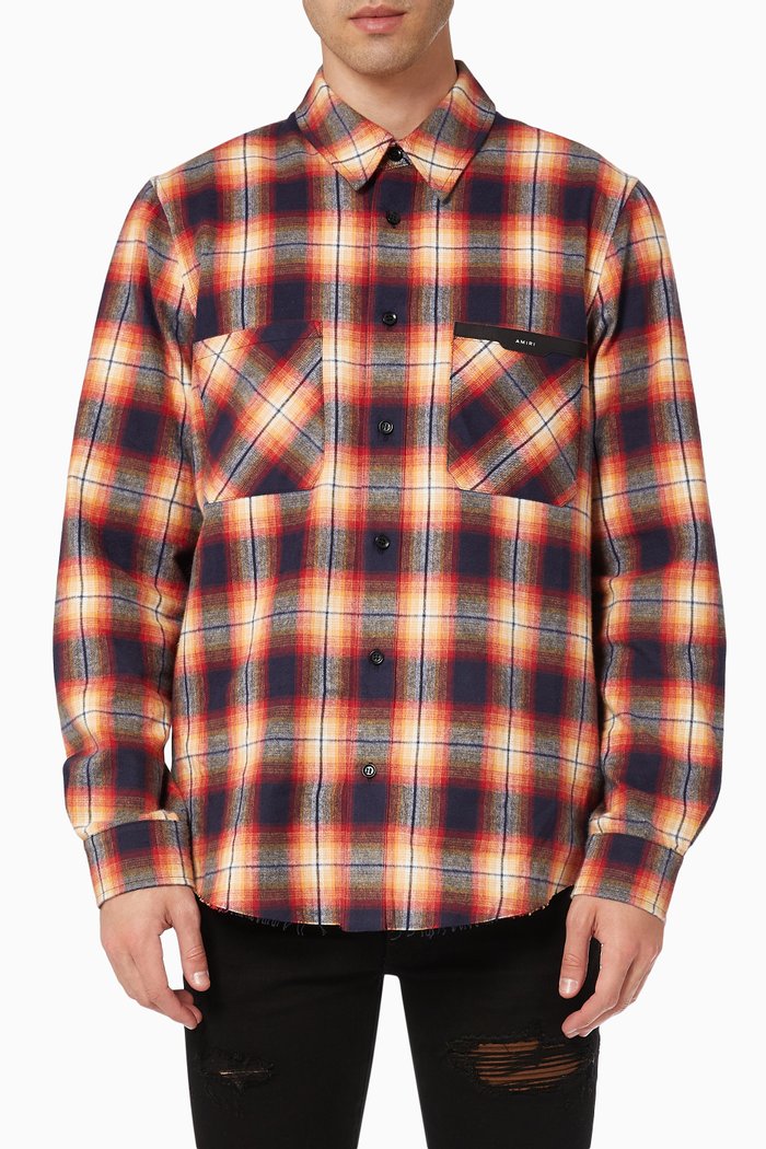 

Logo Shirt in Flannel, Multicolour