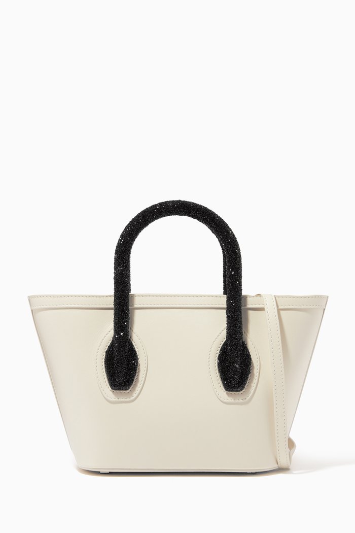 

Micro Porter Tote Bag in Nappa Leather, Neutral