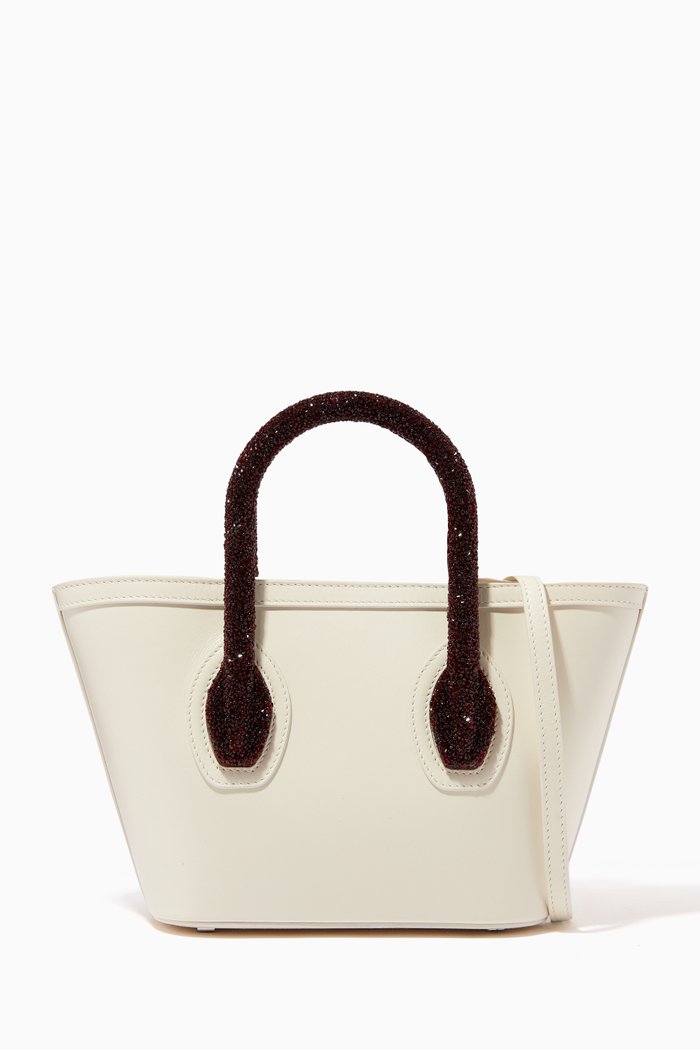 

Micro Porter Tote Bag in Nappa Leather, Neutral