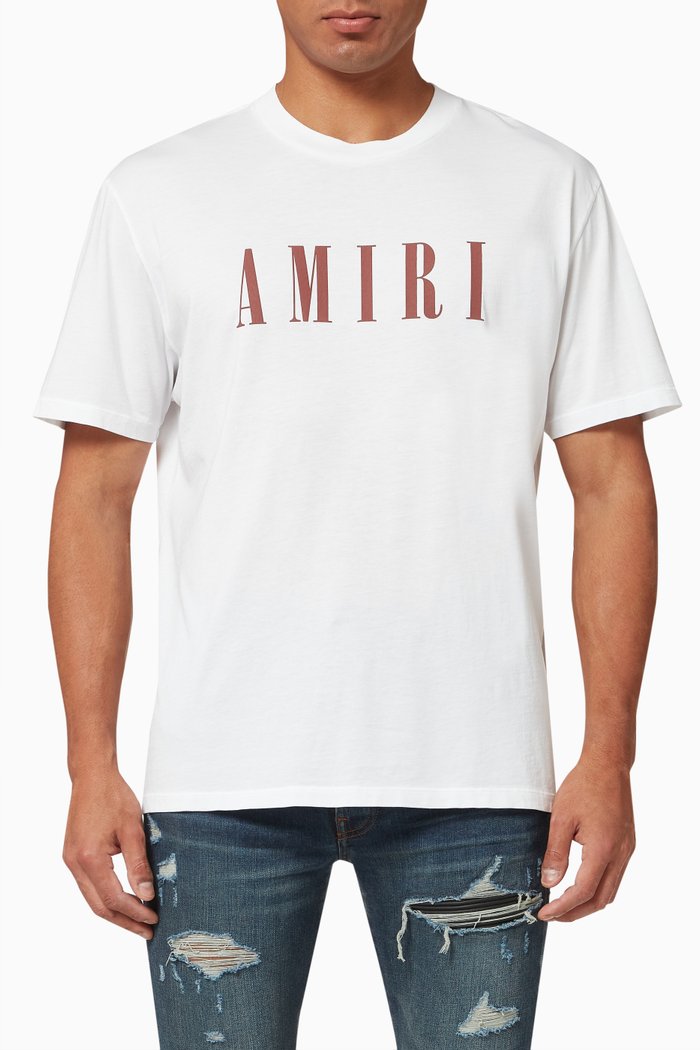 

Core Logo Tee in Cotton, White