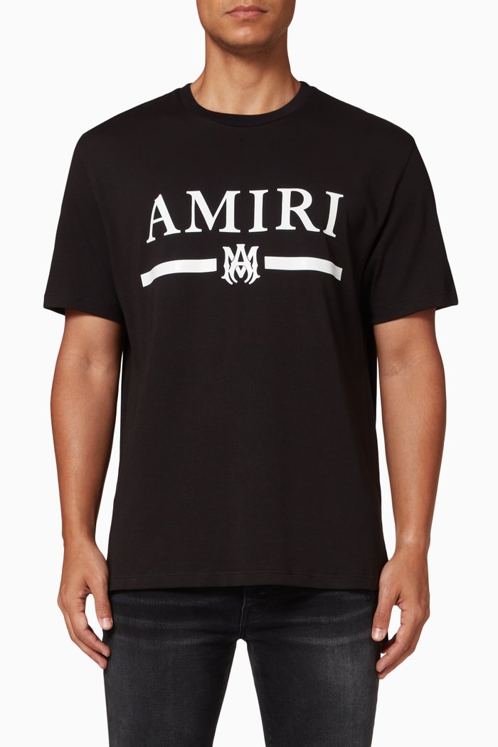 

Ma Bar T-shirt in Cotton, Black