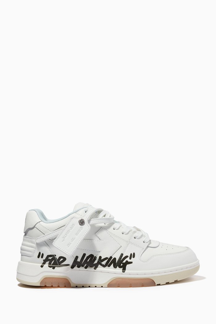 

Out of Office "OOO" Sneakers in Calf Leather, White