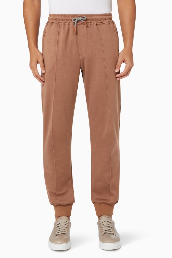 

Jogger Pants in Cotton, Neutral