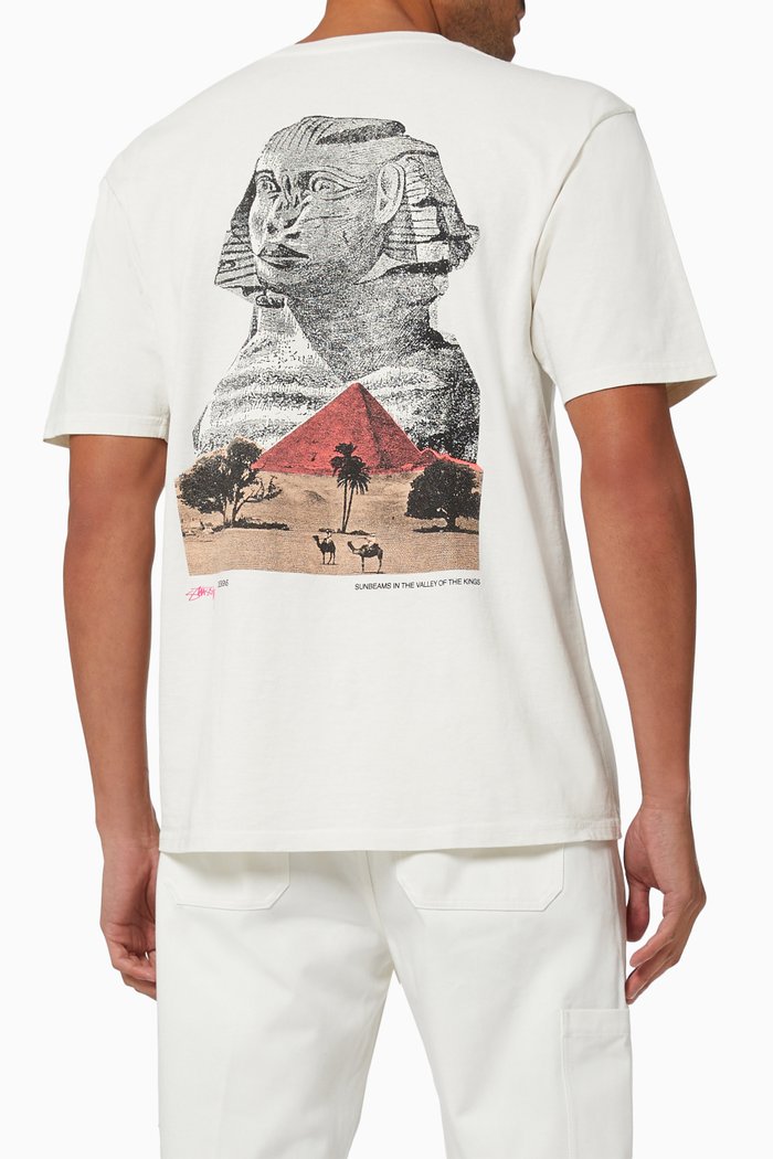 

Sphinx Pigment Dyed T-shirt in Cotton, Neutral
