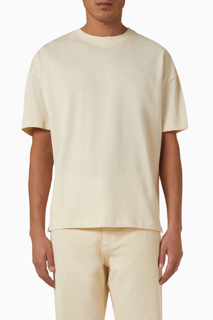 

Boxy T-Shirt in Organic Cotton, Neutral
