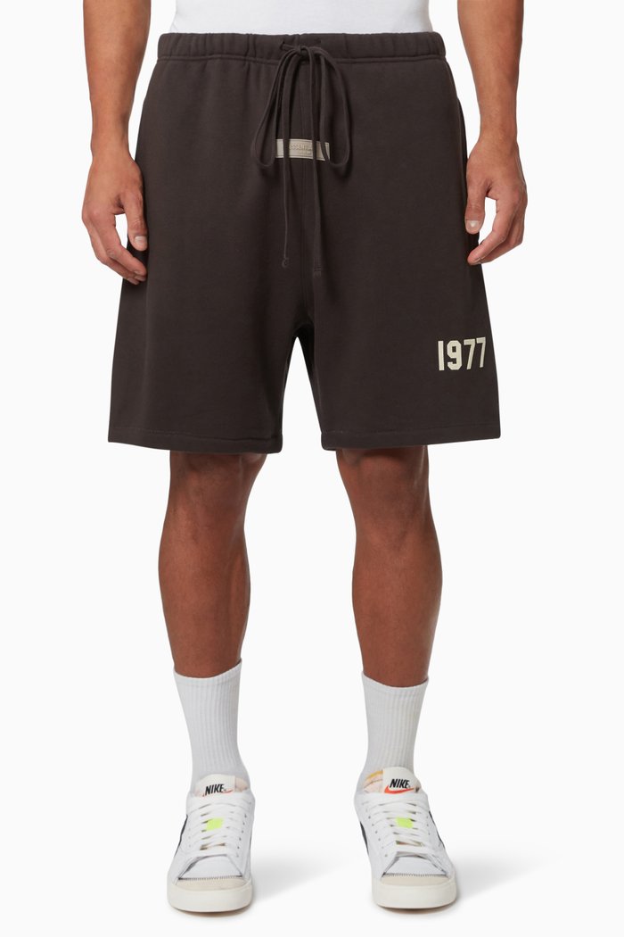 

Essentials Shorts in Cotton Jersey, Black