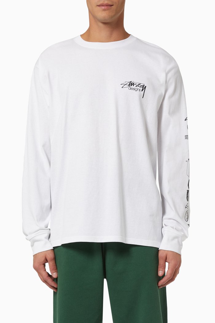 

Ransom T-shirt in Cotton Jersey, White