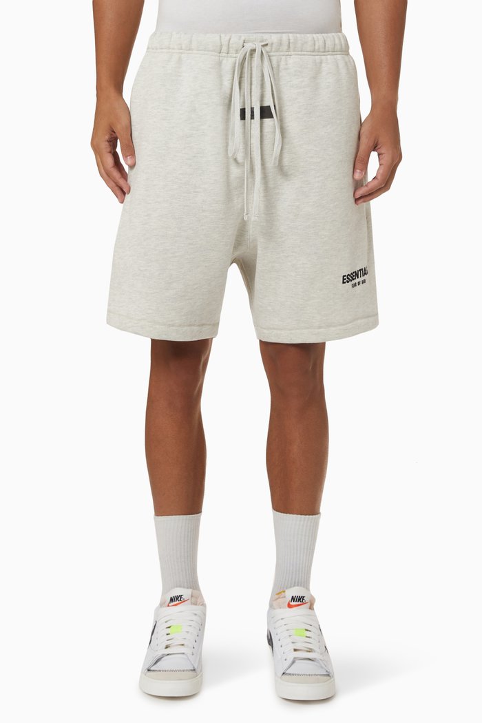 

Essential Sweatshorts in Cotton, Grey