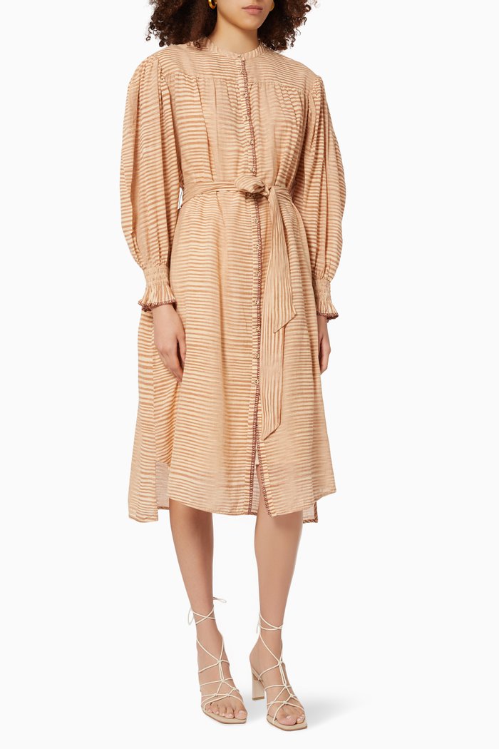 

Fiora Dress in Cotton, Pink