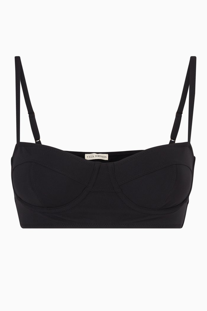 

Zahara Bikini Top, Black