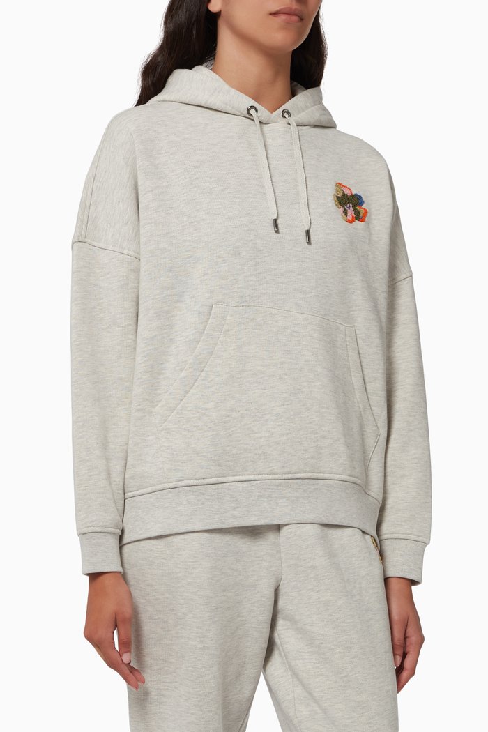 

Karrlaa Hoodie in Organic Cotton, Grey